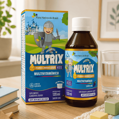 Multrix (Multivitamínico Kids) 120ml Flora Nativa do Brasil
