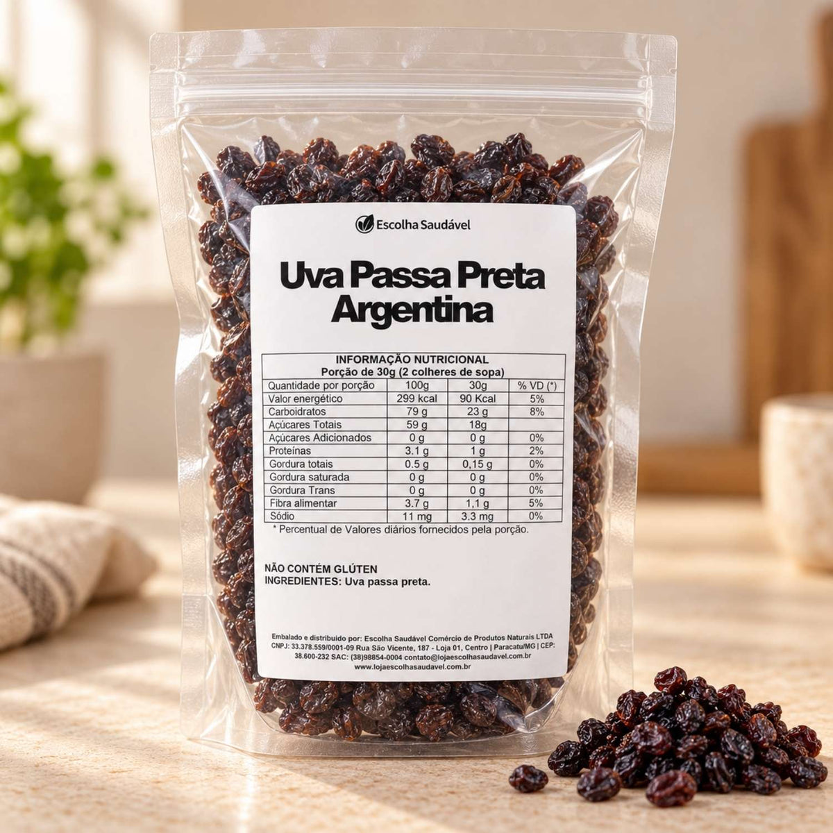 Uva Passa Preta Argentina
