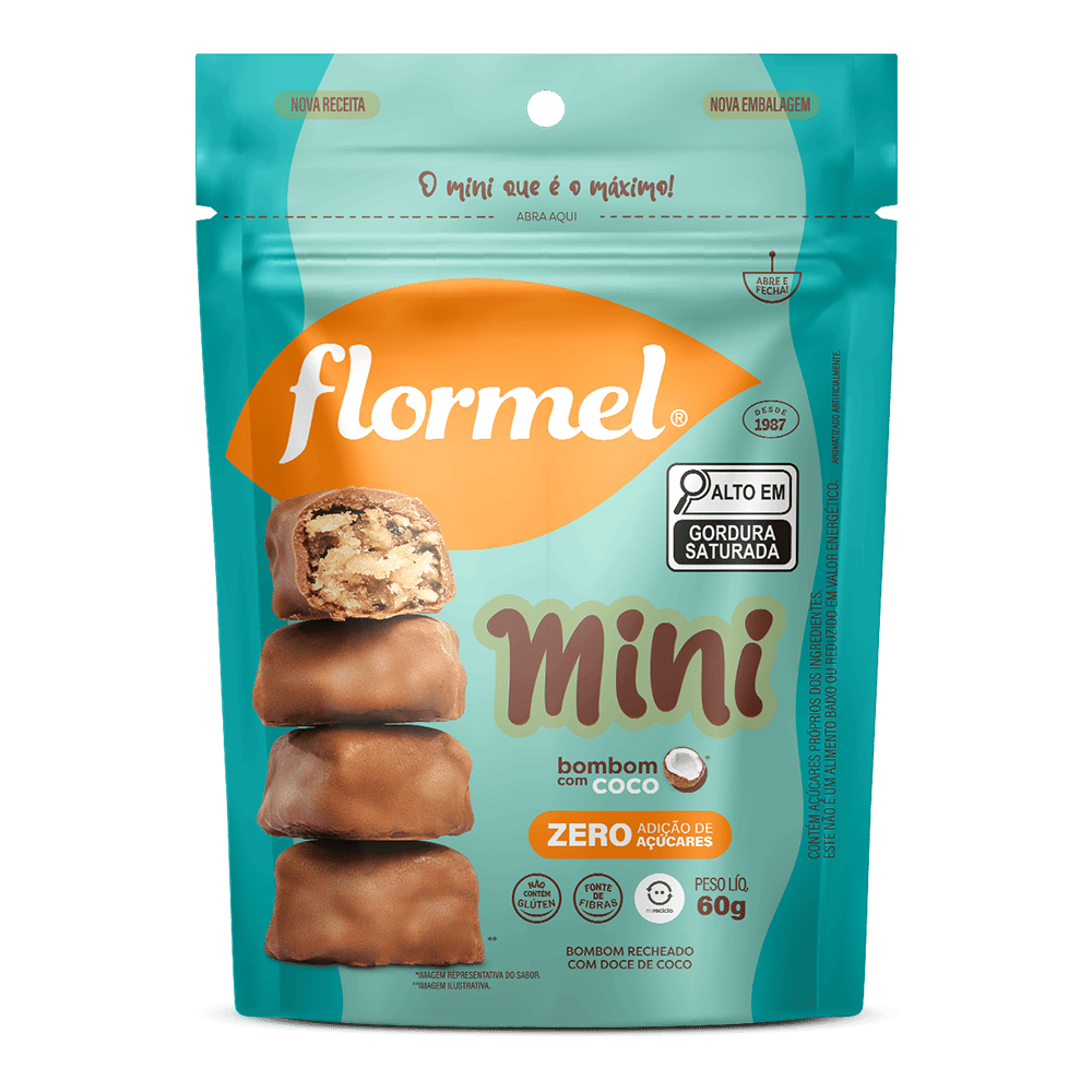 Mini Bombom Zero Flormel
