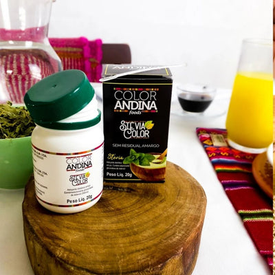 Adoçante Stevia 20g Color Andina