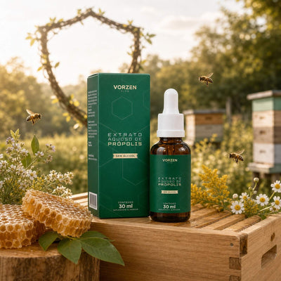 Extrato de Própolis Aquoso 30ml Vorzen