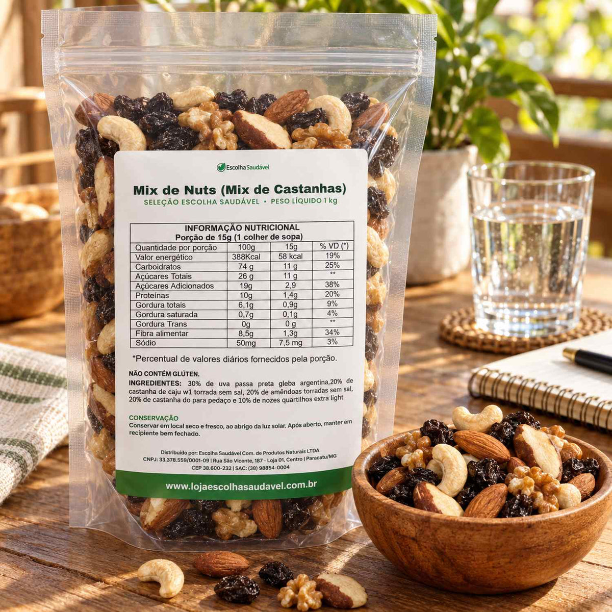 Mix de Nuts (Mix de Castanhas)
