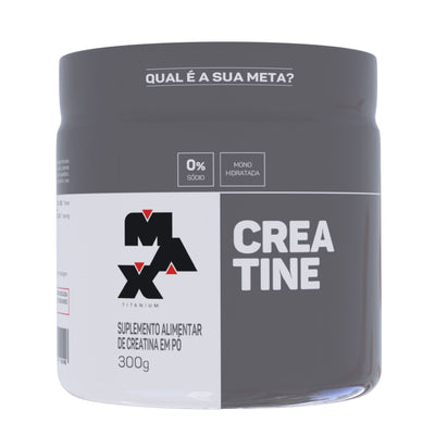 Creatina Monohidratada 300g Max Titanium