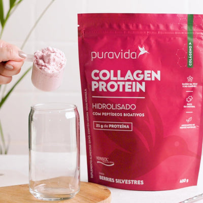 Proteina Colageno Collagen Protein 450g Pura Vida
