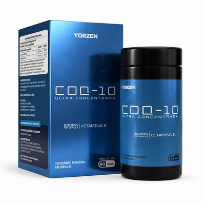 Coenzima Q10 Ultra-Concentrado 60 Cápsulas Vorzen