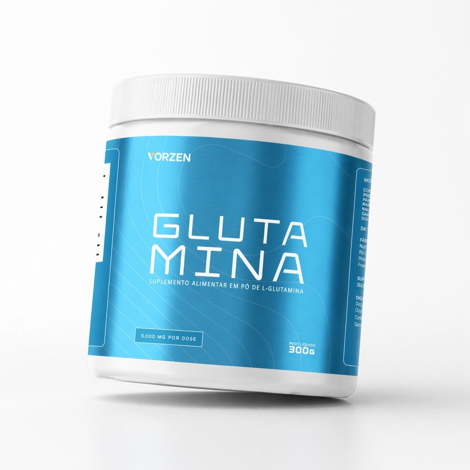 Glutamina 100% Pura 300g Vorzen
