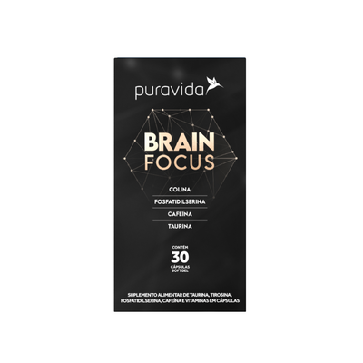 Brain Focus 30 Cápsulas Pura Vida