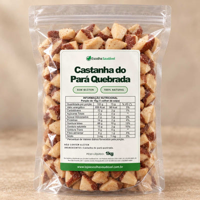 Castanha do Pará Quebrada
