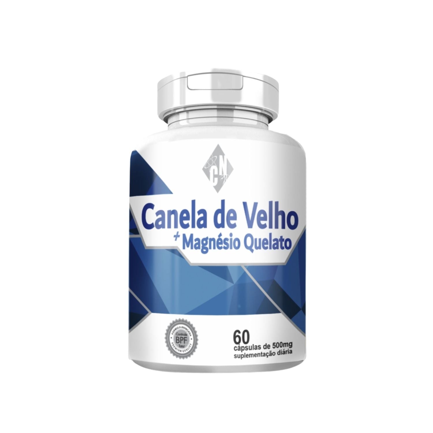 Canela de Velho + Magnésio Quelato 500mg 60 Cápsulas Ciência da Natureza