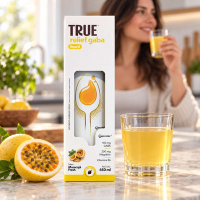 True Relief Gaba Liquid Sabor Maracujá 450ml