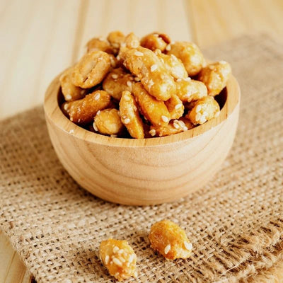 Castanha De Caju Caramelizada Gergelim
