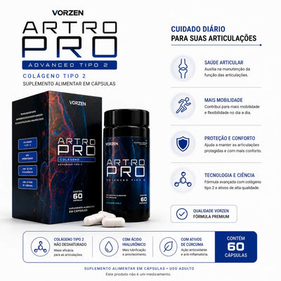 Artro Pro 60 Cápsulas Vorzen