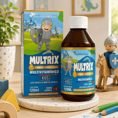 Multrix (Multivitamínico Kids) 120ml Flora Nativa do Brasil