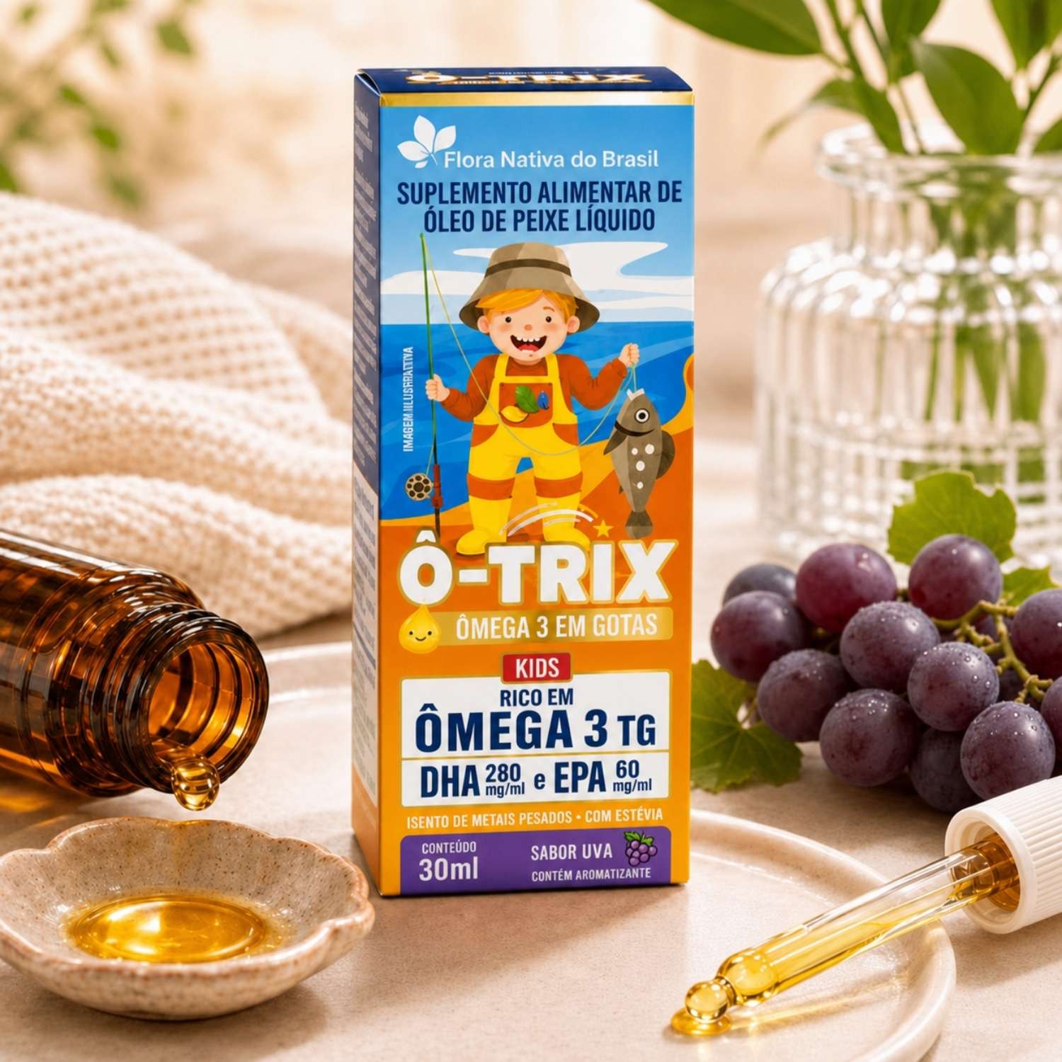 O-Trix (Ômega 3 Kids) 30ml Flora Nativa